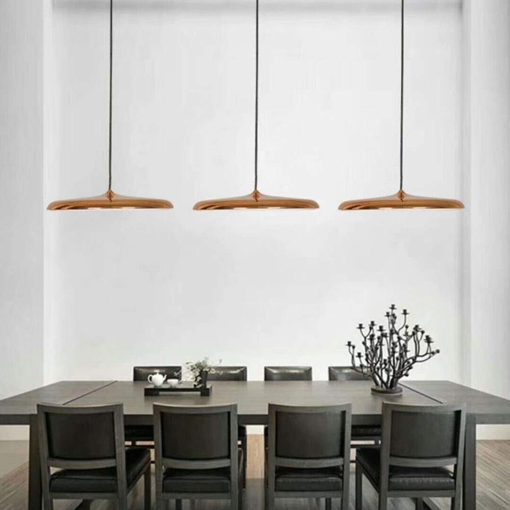 Lampe à suspension en acrylique ultra fine nordique moderne, lustre de plafond rond, lampe de restaurant, café, luminaires de cuisine, lustres d'île, décoration de la maison, lampes à suspension
