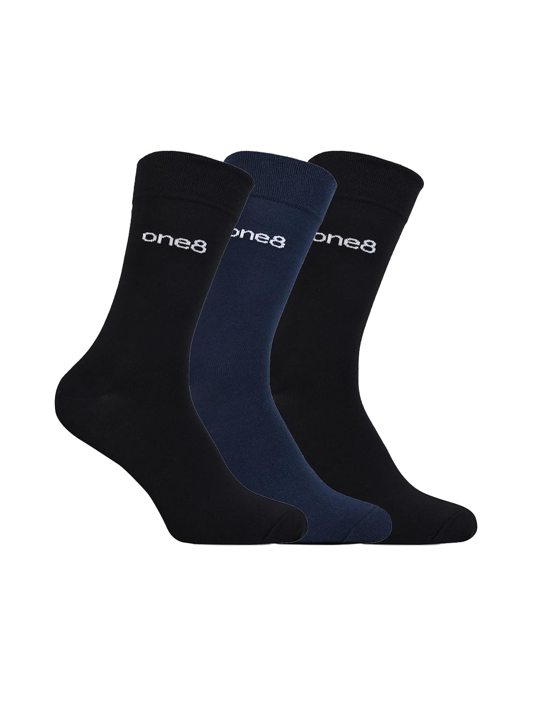 ONE8 Men's Cotton Socks | Ankle-Length | Moisture Management | Casual & Sports Sock | Pack of 3-picture-15