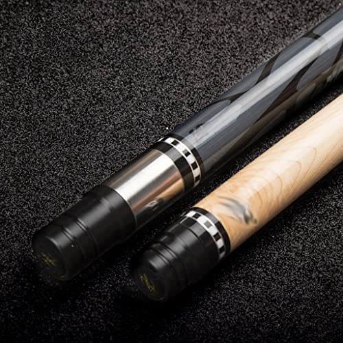 Taco de billar 147 cm con punta 11.5/13 mm de madera miniatura 4