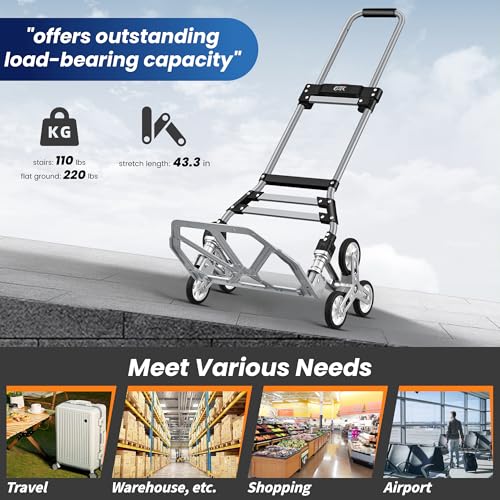Carretilla Escalera RJTEK Capacidad 220 lb miniatura 3