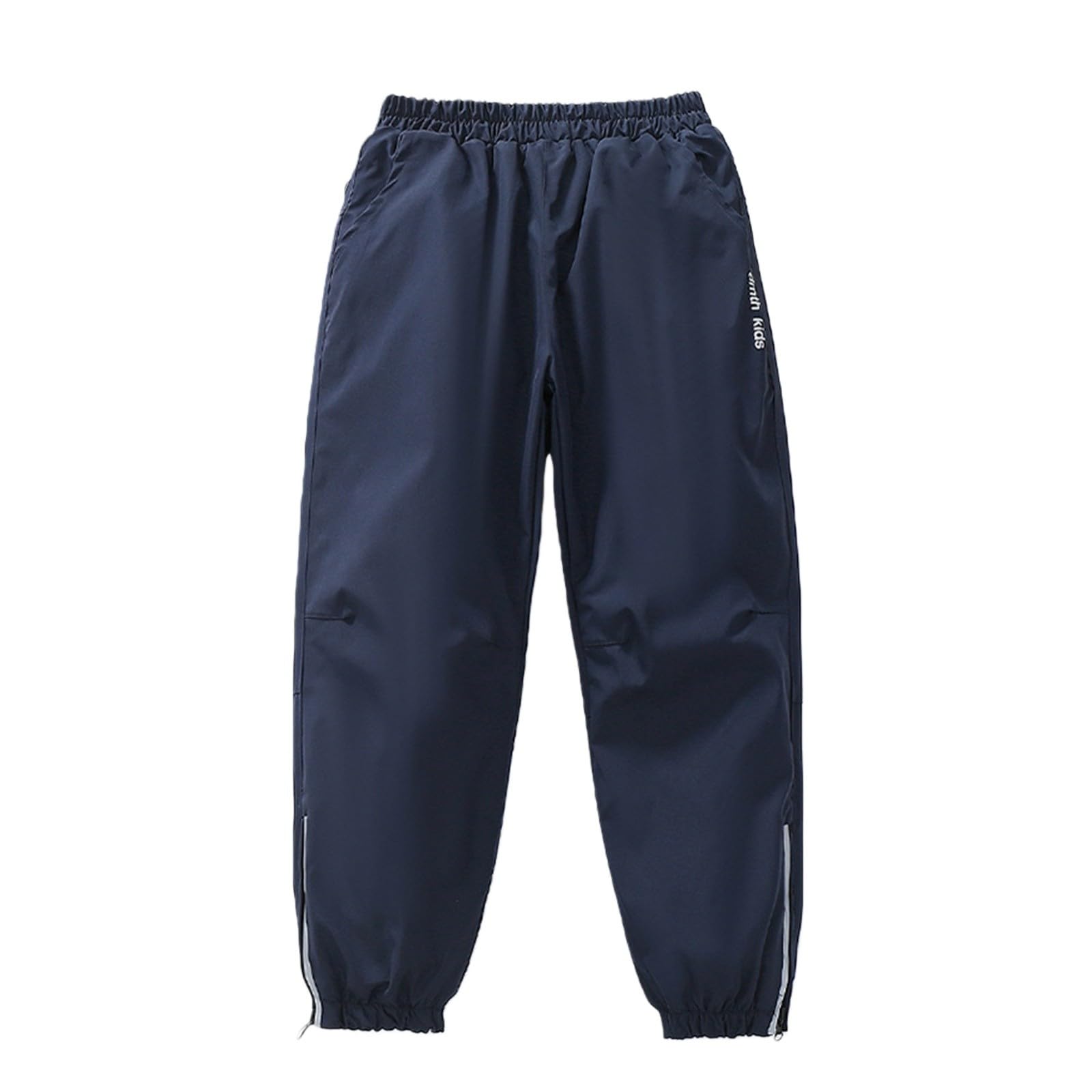 Generisch Schneehose Kinder Unisex Kinder Skihose Snowboardhose Schneehose Jungen Funktionshose mit abzippbarem Latz und Kantenschutz Winterhose Thermohose Softshellhose Hosenträger Skihose