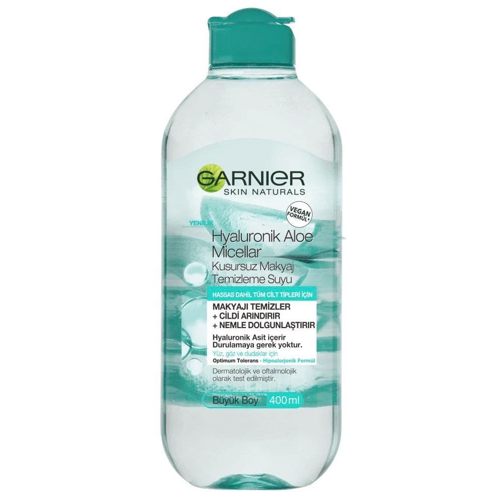 Garnier Skin Naturals Micellar Hyaluronik Aloe Kusursuz Makyaj Temizleme Suyu (400 ml)