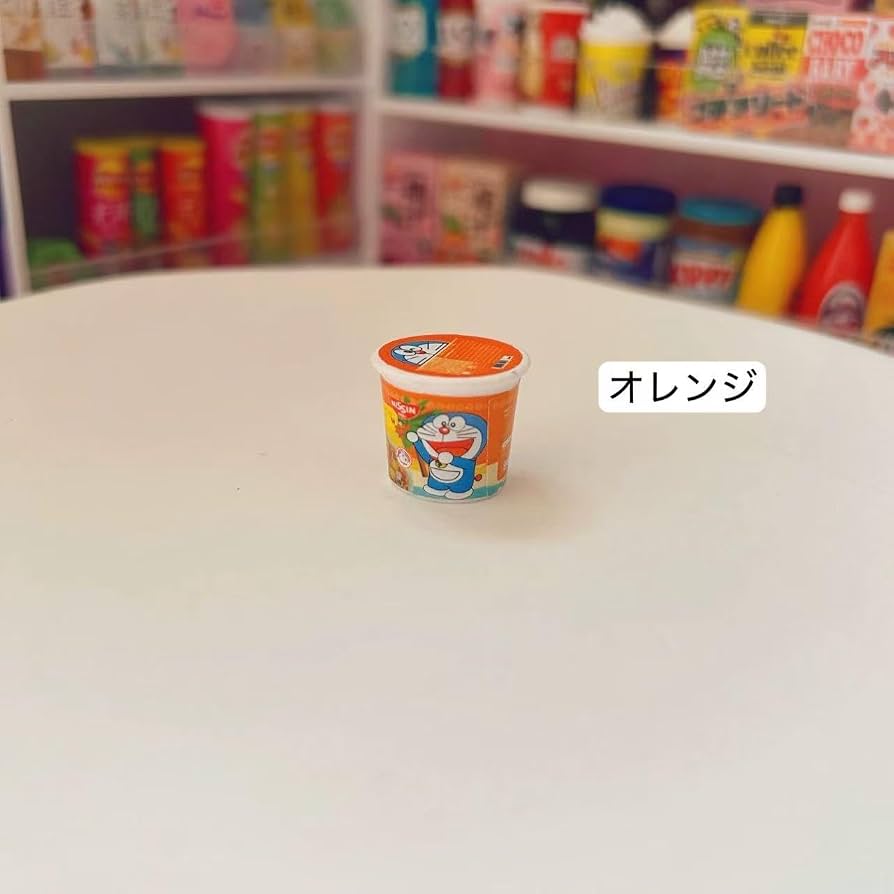 Amazon.co.jp: ドールハウス用ミニチュアカップ麺 カップヌードル 1点