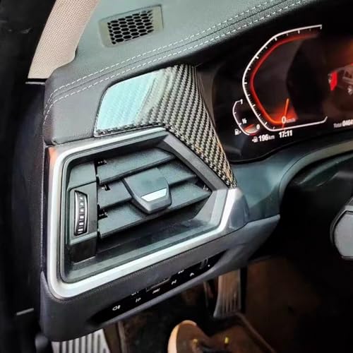 Couvercle de bande AC en carbone pour masquer les rayures de console M3 M4 - 2