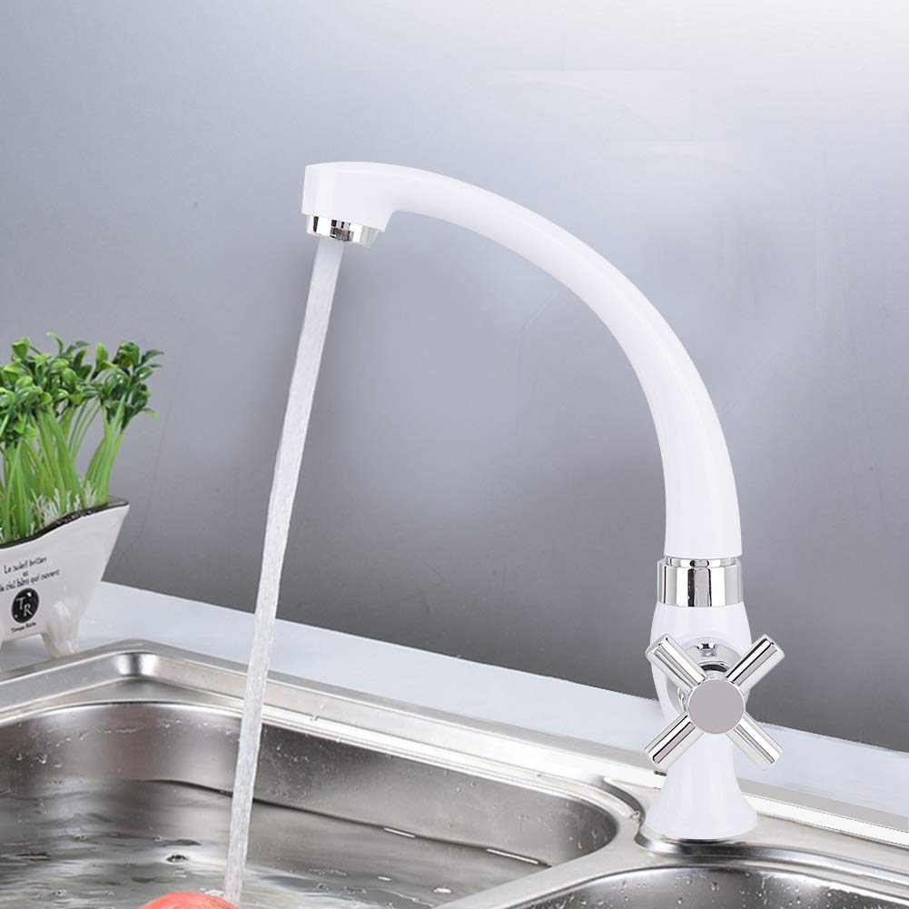 Alvinlite Cold Water Outdoor Faucet Single Type Cold Faucet Water Tap Single Hole Bathroom Sink Faucet for Bathroom — view 4