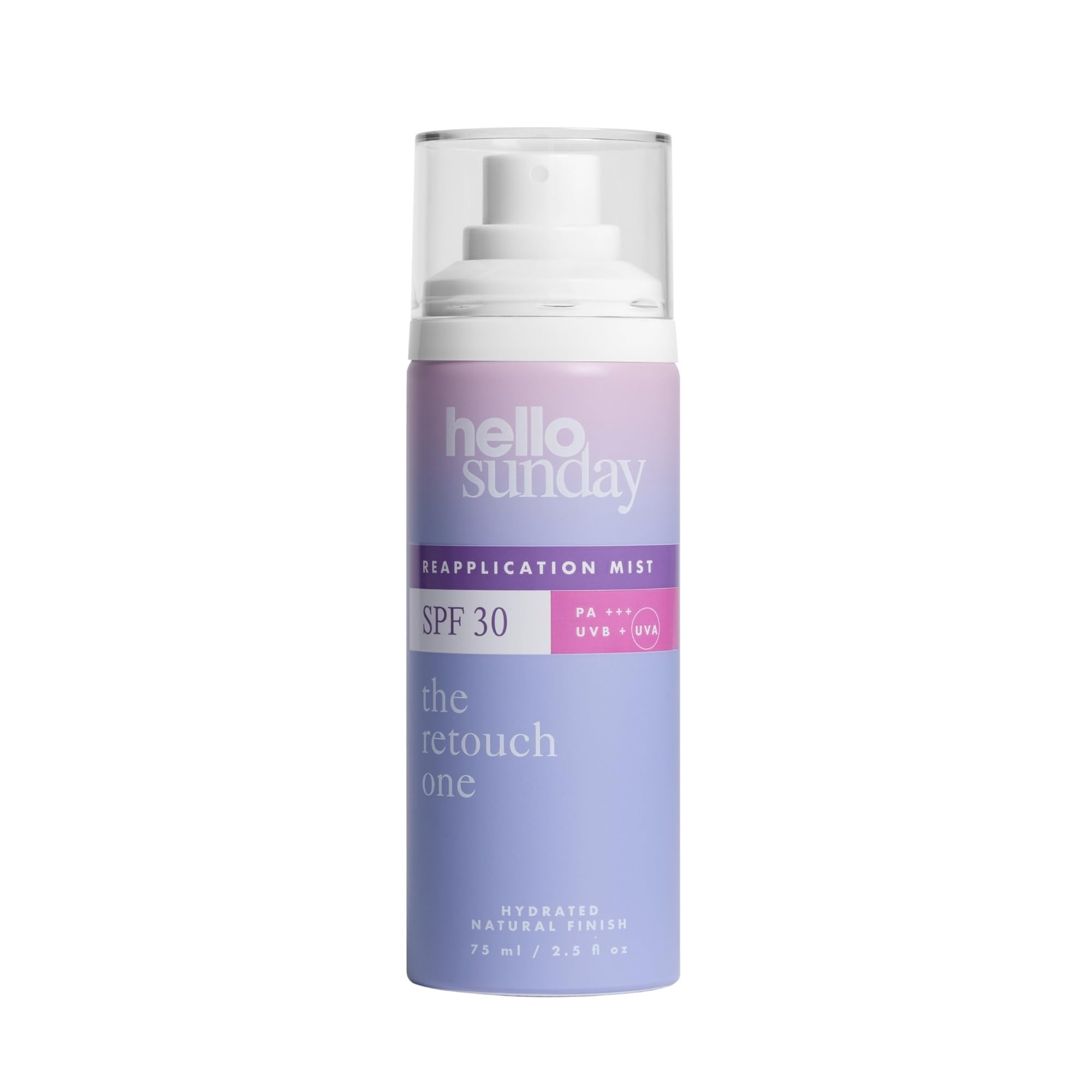 Hello Sunday The Retouch One | SPF30 Face Mist Sunscreen Setting Spray 75ml