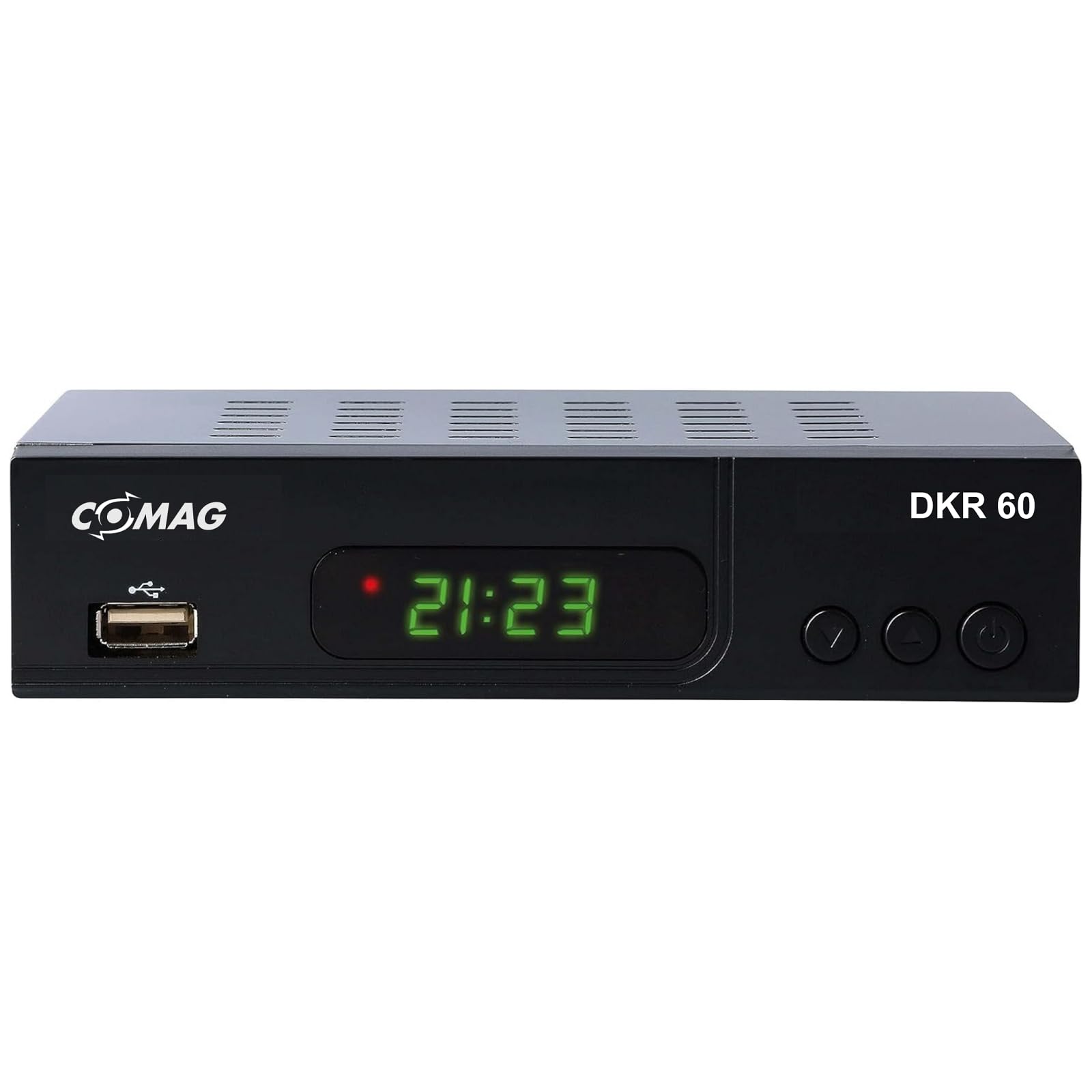 Comag DKR 60 HD digitaler Full HD Kabel-Receiver (PVR Ready, HDTV, DVB-C, Time Shift-Funktion, HDMI, SCART, USB 2.0) schwarz