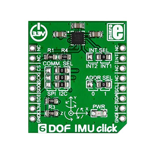 CLICK BOARD 6DOF IMU 6AXIS (Pack of 2) (MIKROE-1941)