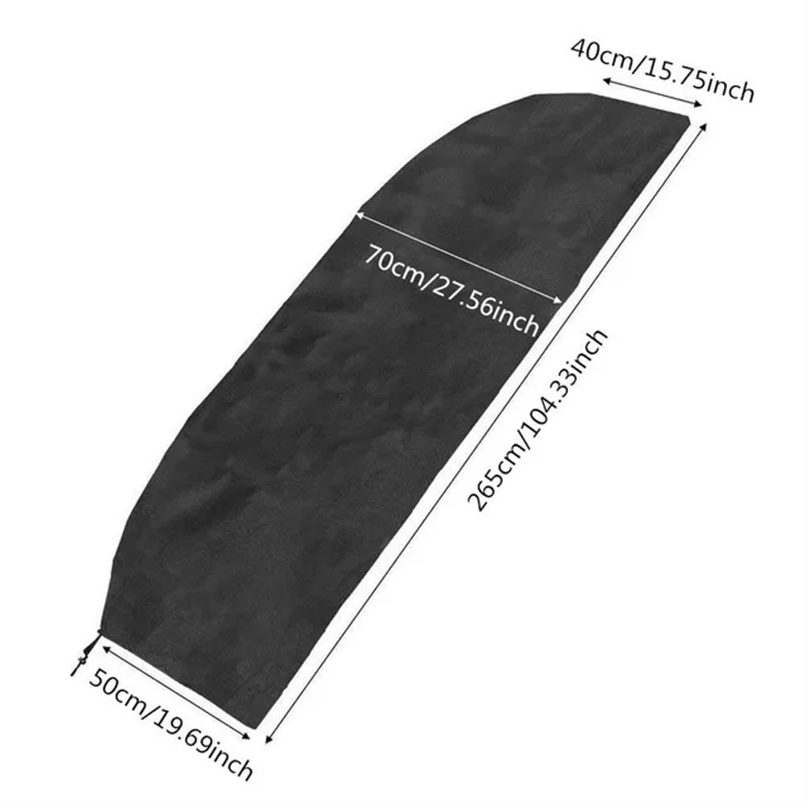 Schutzhülle für Sonnenschirm Outdoor Terrasse Regenschirm Wasserdichte Schutzhülle Mit Zipper for Garten Cantilever Sonnenschirm Regenschirme Fall(265cm)