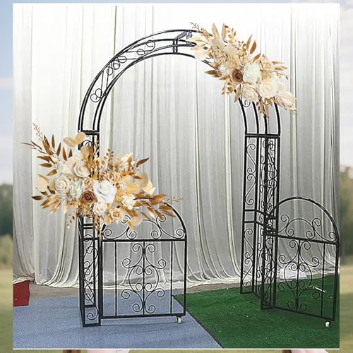 Fleur en soie recyclable sur structure florale pour réceptions sans stress - 7