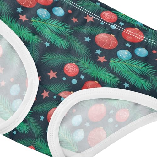 Girls' Underwear Christmas Tree Star Toddle Brief Panties 23035324