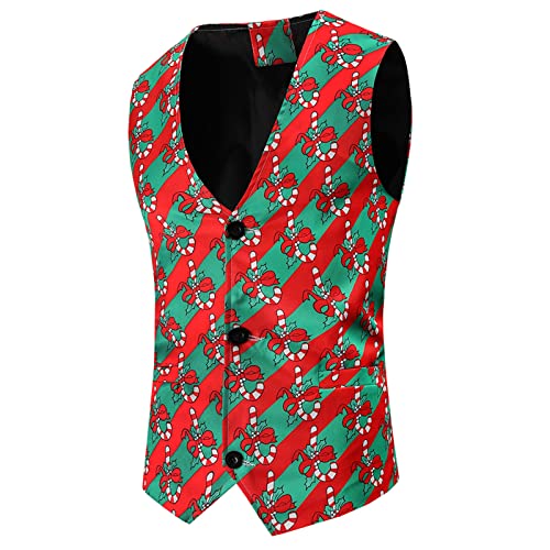 Gilet de costume ajusté pour homme coupe slim col v confort rétro