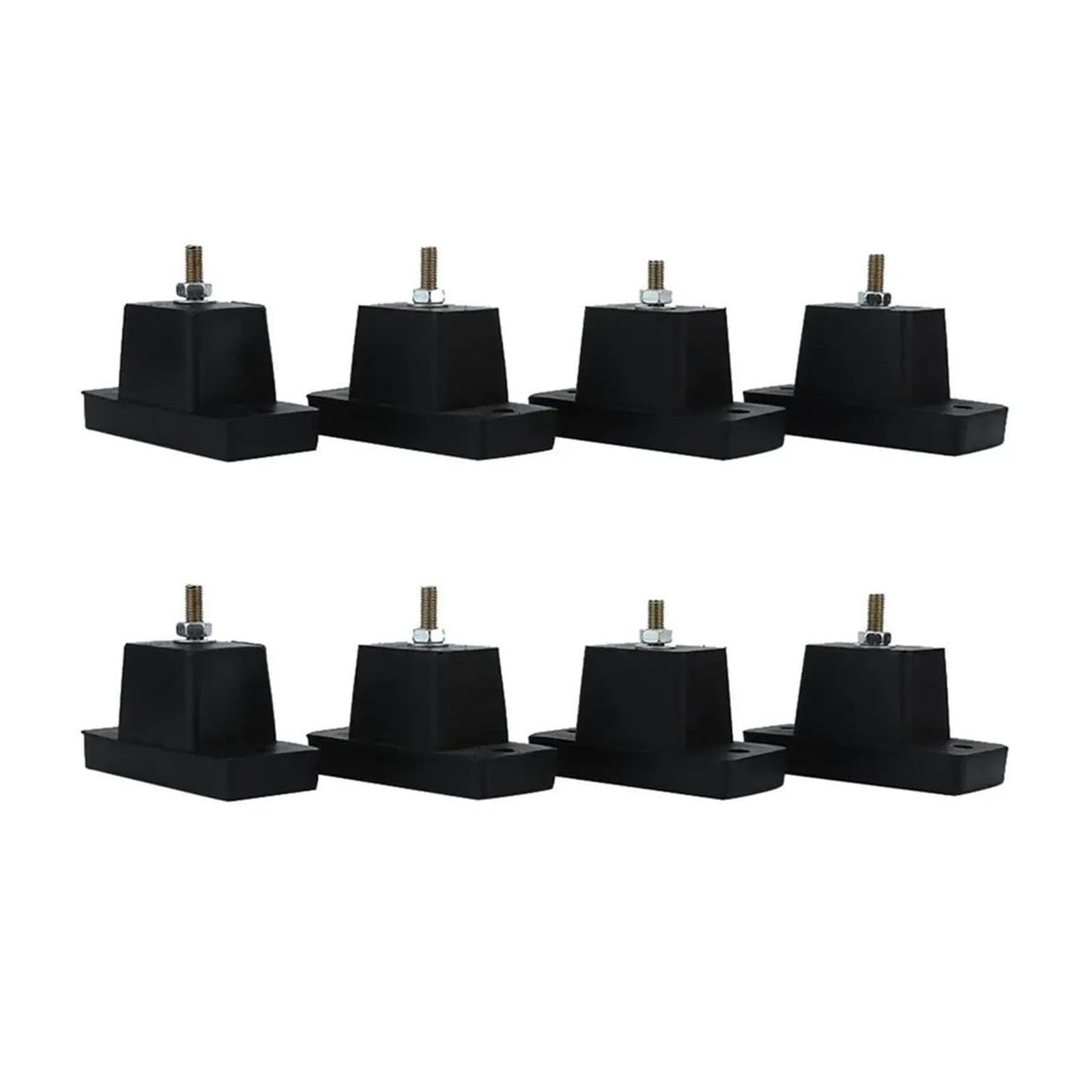 DT34 Cuscino for piedi antiurto con staffa for aria condizionata esterna da 8 pezzi