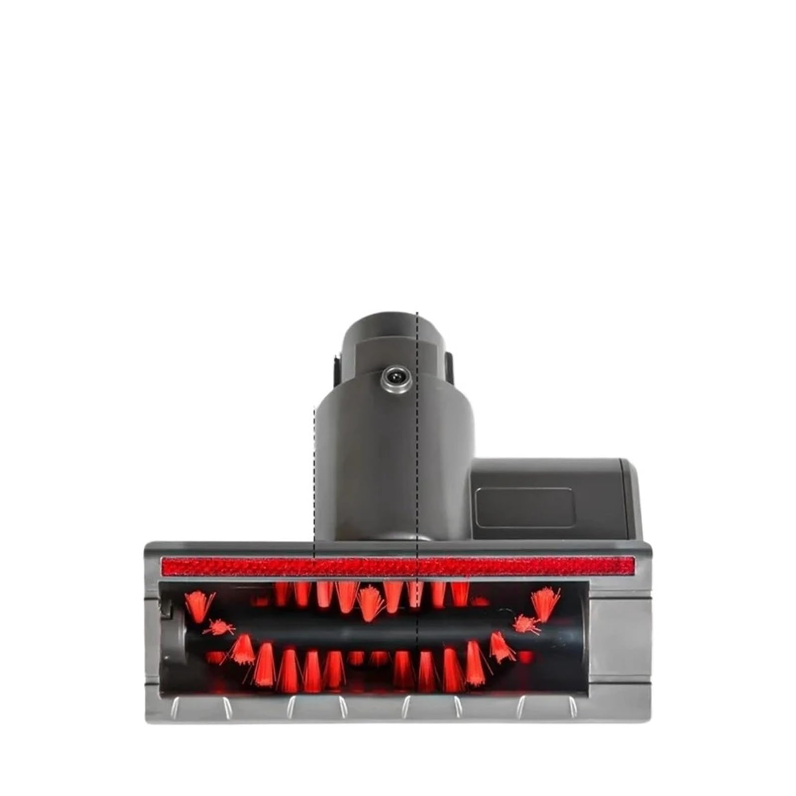 Miniaturowa głowica szczotkowa do odkurzacza, głowica ssąca do usuwania odkurzacza zamienna, Kompatybilny z Dyson V7 V8 V10 V11 V15