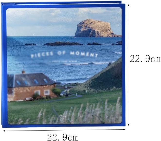 Self Adhesive Photo Storage Album Large Capacity Travel Souvenir Portfolio