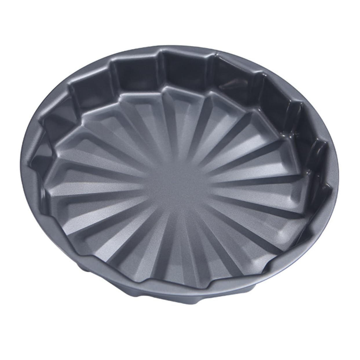 Alipis Spiral Windmill Shape Cake Baking Pan Carbon Steel Non-stick Perfect for Round Cakes Home Baking