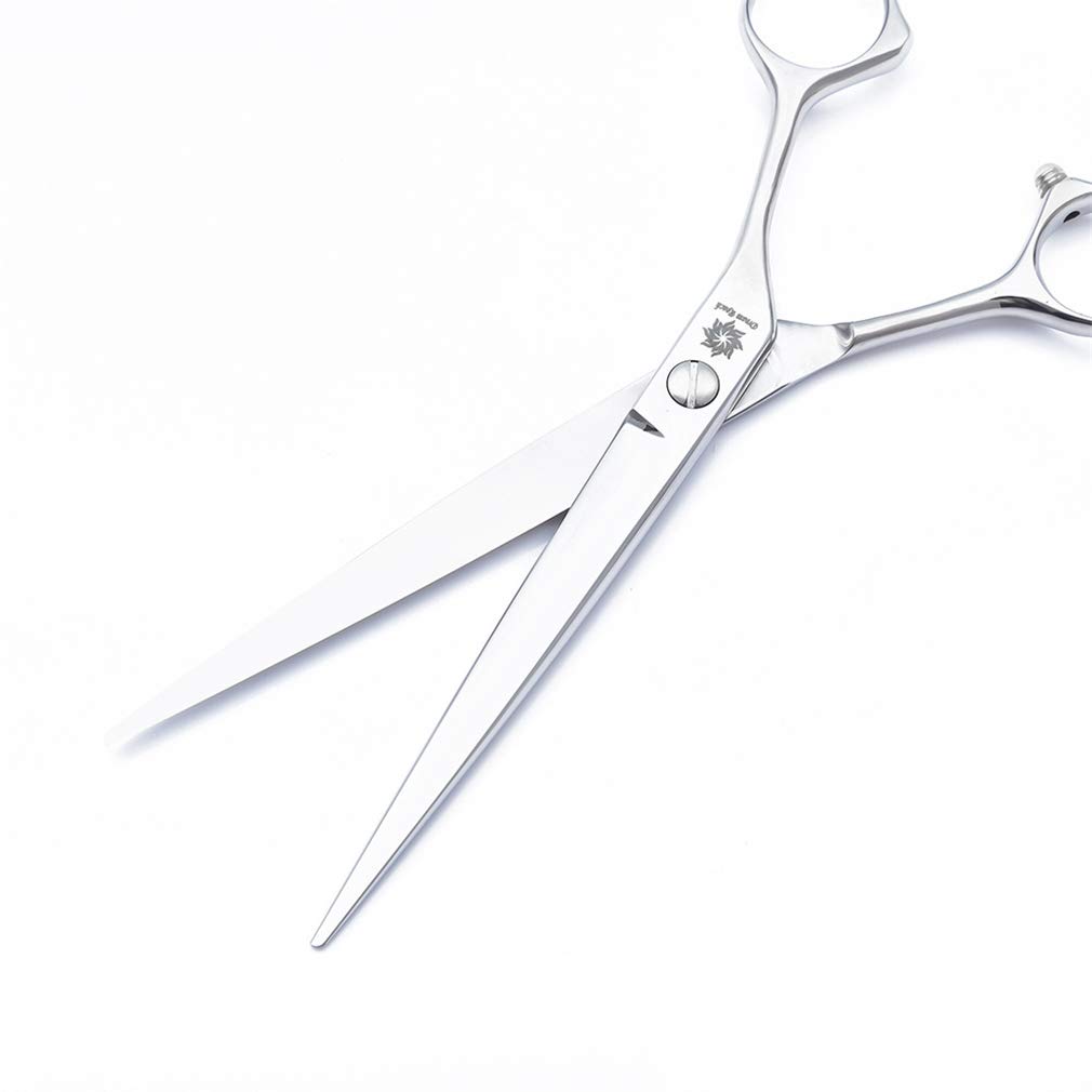 7.0 inch Governare Dell'animale Domestico Forbici, in Acciaio Inox Professionale Pet Trimmer Diritte Scissor Pet Haircut Strumenti, Luce E Sharp
