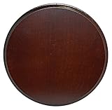 Jehn Tabla de cuña, marrón Oscuro, diámetro de 18 cm.