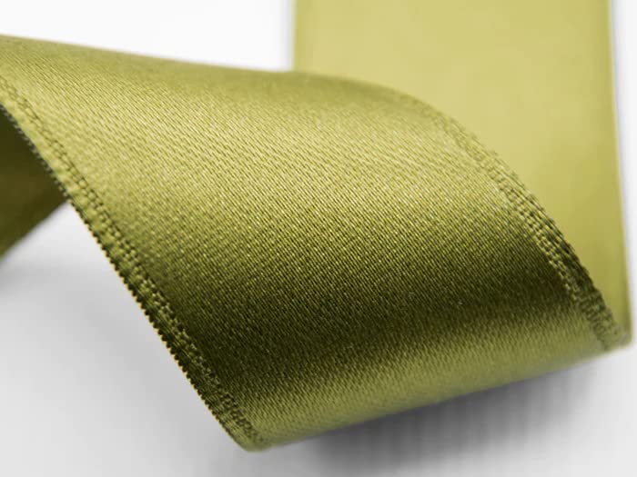 Nastro doppio raso - 25mmx25mt - verde salvia 64 - Brizzolari