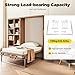 Ropoana Murphy Wall Bed Full Springs Kit, Mechanism Heavy Duty Support Hardware DIY Kit, Murphy Bed Kit Full Size Vertical for Attics, Single Apartments, Modern Hotels, Home, White