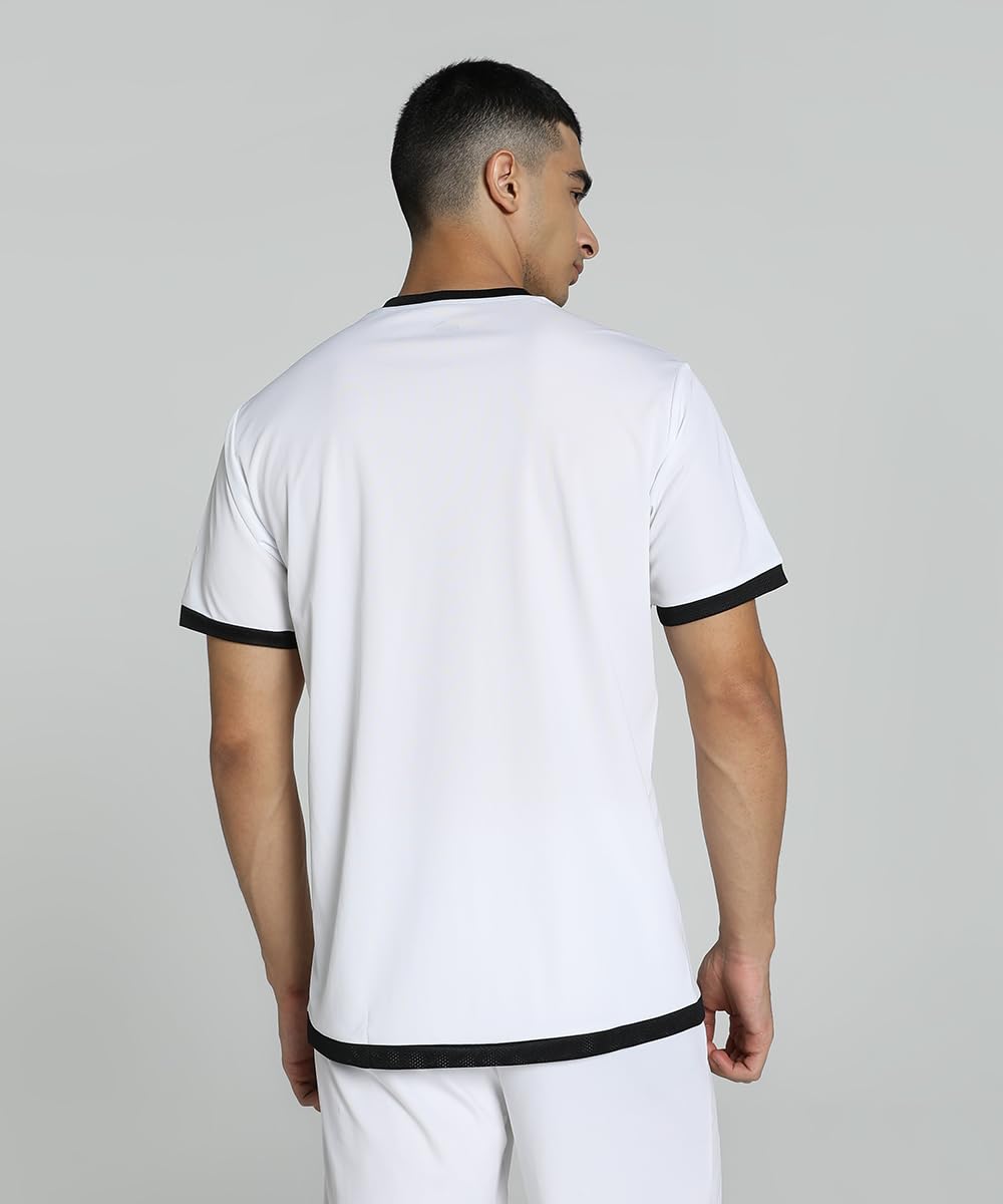 Puma Mężczyźni TeamLIGA Jersey Koszulka, Biały, S