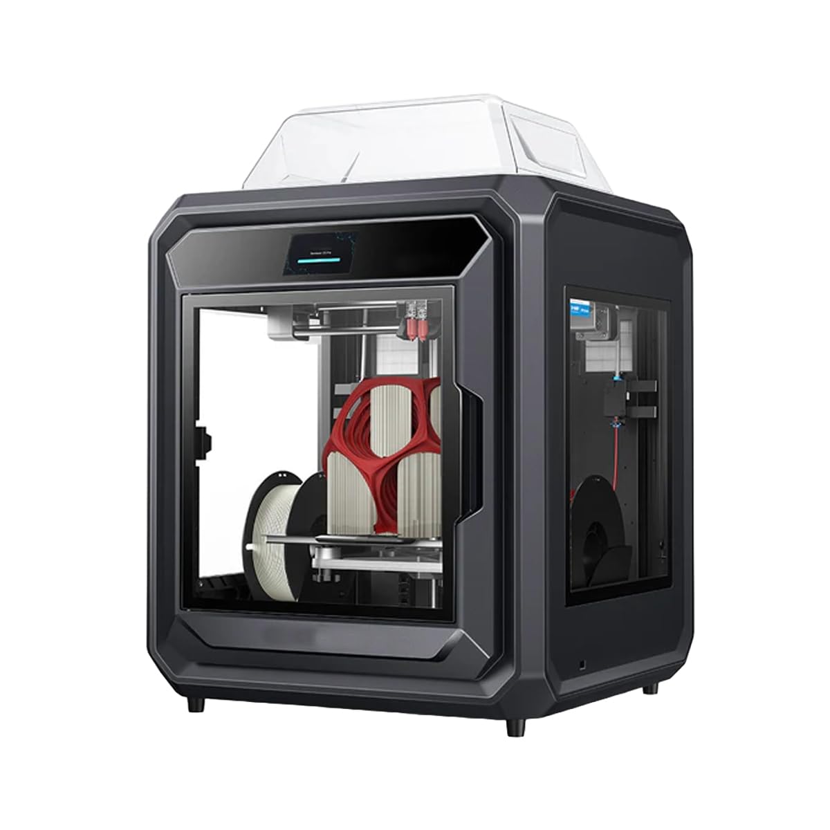 Sermoon D3 Pro 3D Printer, Reliable Dual Extrusion with High Flow, 300 mm/s Speed Printing, Flexible Build Plate, Touch Screen, Max Build Volume 290x220x300mm