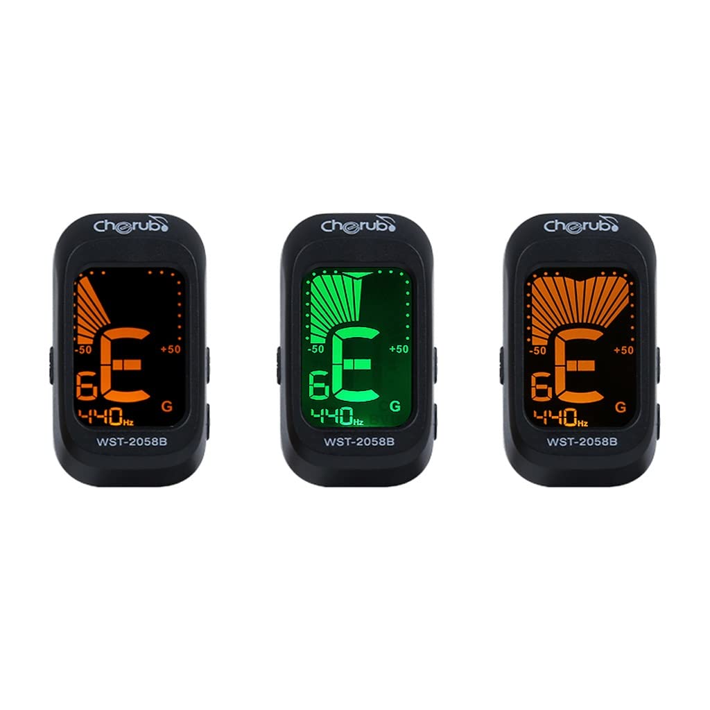 JJJ Tuner di Chitarra dedicato Violino Ukulele Violino Universale sintonizzatore elettronico for Principianti Automatici (Color : TM-25)