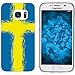 Produktbild PhoneNatic Case kompatibel mit Samsung Galaxy S7 Silikon-Hülle WM Schweden M12