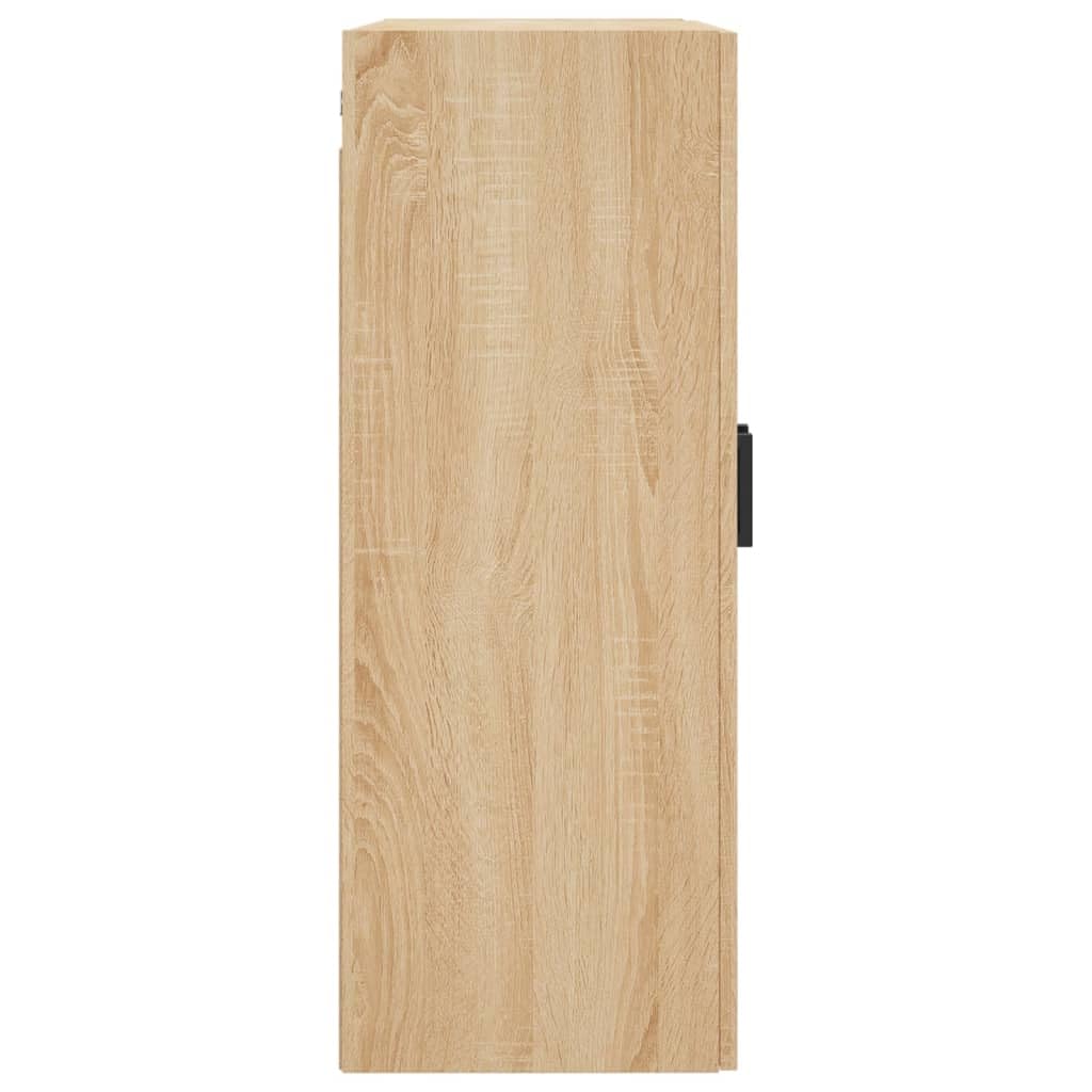 vidaXL Armario de Pared Roble Sonoma 69,5x34x90 cm, Armario, Armario Colgante, Armario Auxiliar, Armario de almacenaje, Armario Colgante de Pared
