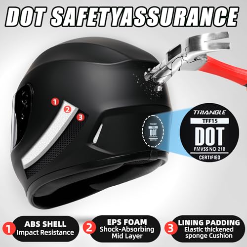 TRIANGLE Full Face Helmet