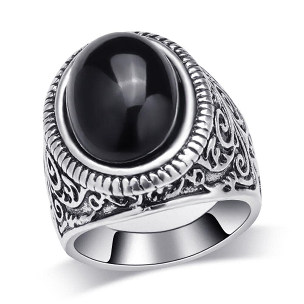 See full amazon price history chart for THE MEN THING Vintage Black Stone Rings for Men | Luxury Solid Pure Titanium Stainless Steel Ring Jewellery (Black Stone - Stainless Steel, 21) THE MEN THING Vintage Black Stone Rings for Men | Luxury Solid Pure Titanium Stainless Steel Ring Jewellery (Black Stone - Stainless Steel, 21) (B0D9JKYFH1) Amazon Price History, Amazon Price Tracker