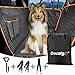 Docatgo Coprisedile per Cani, Coprisedile Copertura Auto Cane, Amaca Coprisedile Impermeabile Teli Protezione Sedili, Universale per Ogni Auto (53.9x57.9 Inches) (Large 137x147CM + 4PCS Belts)
