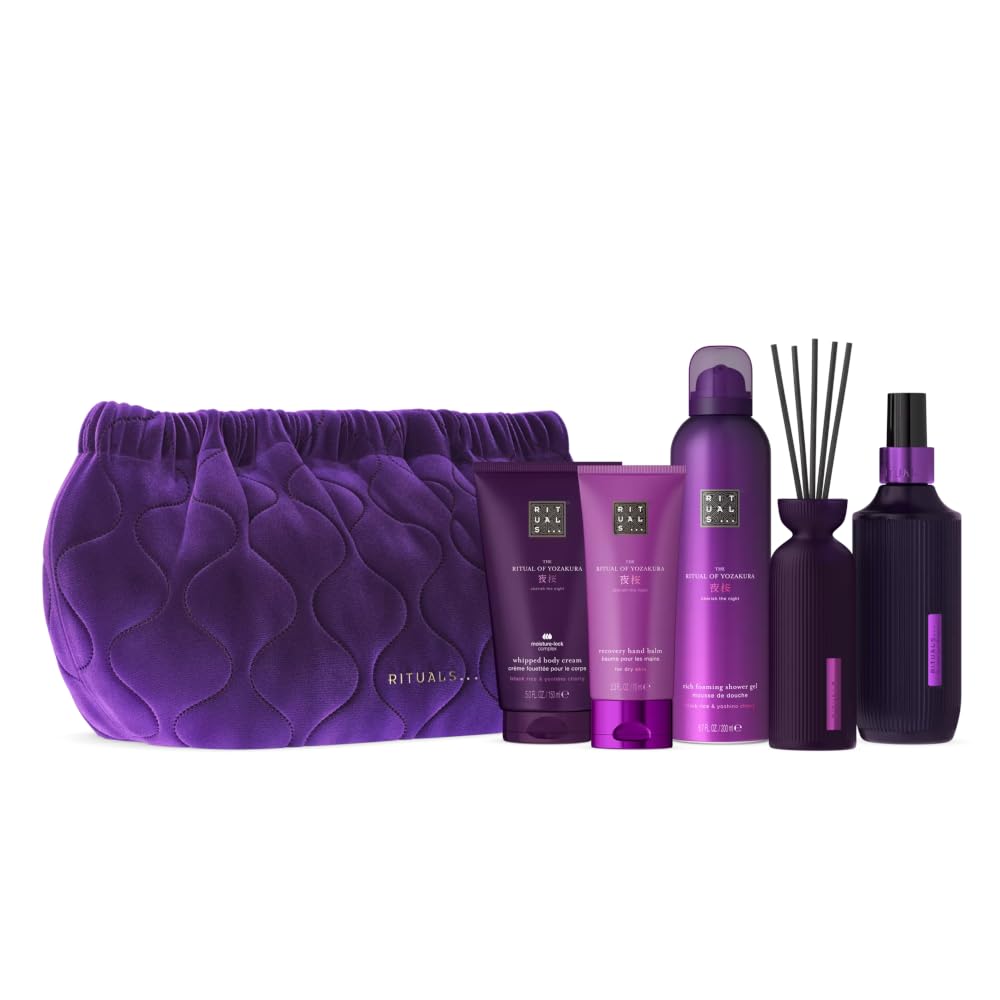 Rituals Yozakura Geschenk-Tasche L – 5-teilig mit Kirschblüte & Sake