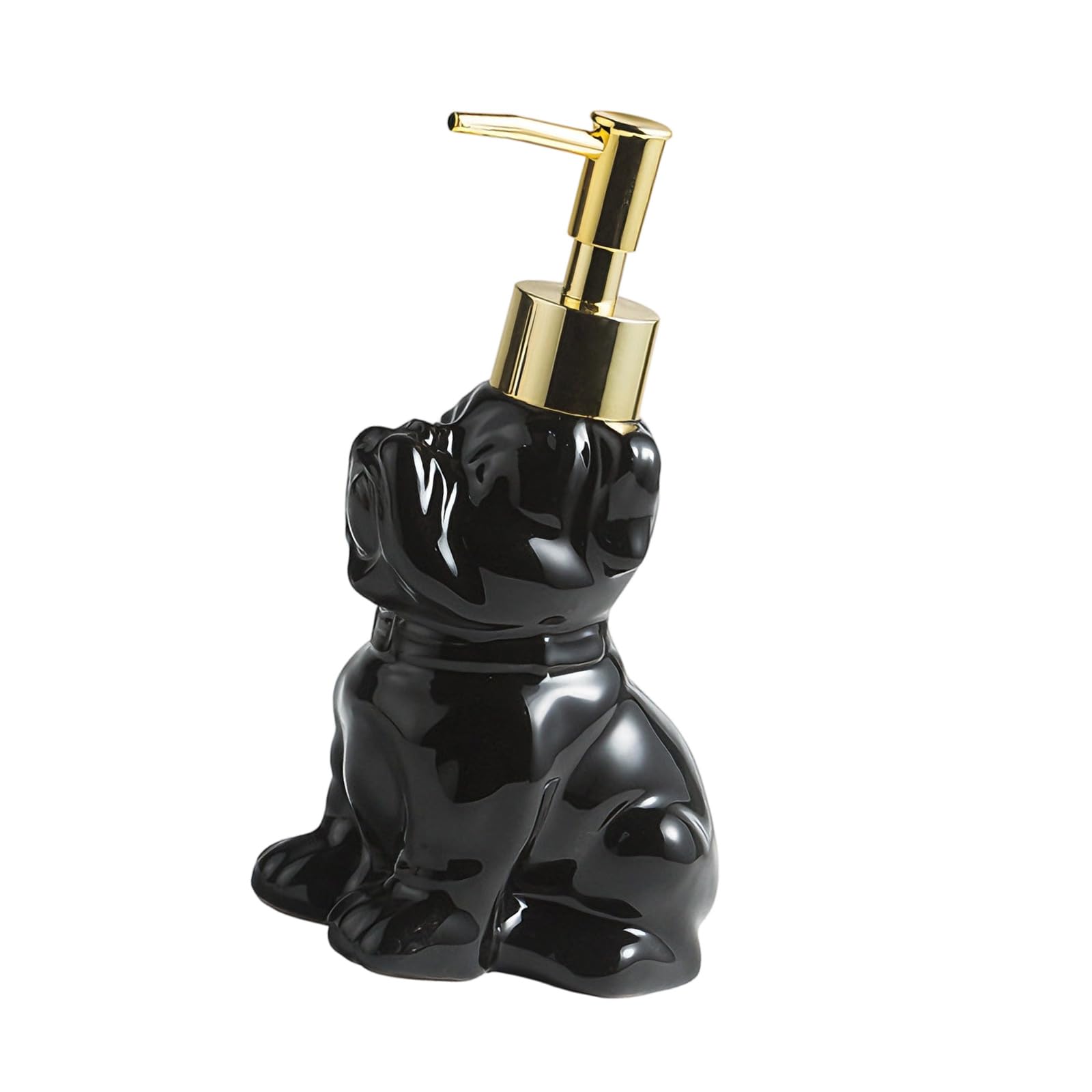 Ceramic Lotion Dispenser Decorative Soap Container Bottle for Stylish Bathroom Countertop and Kitchen Modern Decoration Ceramic Soap Dispenser