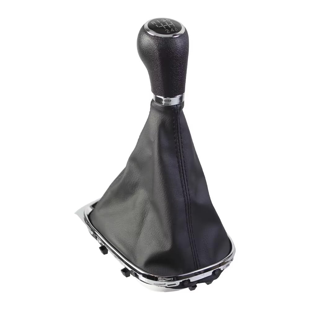Srvsqtptvk 6 Speed Car Shift Knob Manual 5/ Gear Shift Knob Gaiter Boot For Trax 2013-2020 Shifter Lever Change(6 Speed)