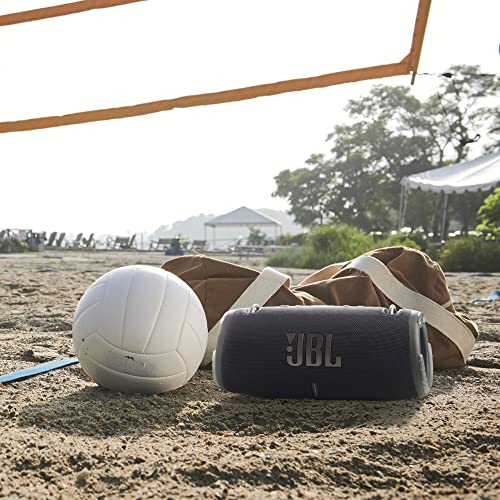 Image of JBL Xtreme 3, Wireless Portable Bluetooth Speaker, Pro Sound with Powerful Bass Radiators, Built-in Powerbank, Partyboost, IP67 Water & Dustproof, AUX & Type C (Black, Without Mic)