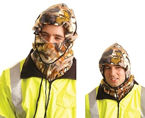 Full Face Winter Liner, One Size, Camo, Heavy Weight Fleece