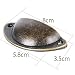 10 pcs Tiradores de Metal Vintage Bronce Manillas Manijas para Puertas de...
