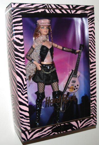 Muñeca Barbie Hard Rock Cafe Edición 2004 Coleccionable miniatura 2