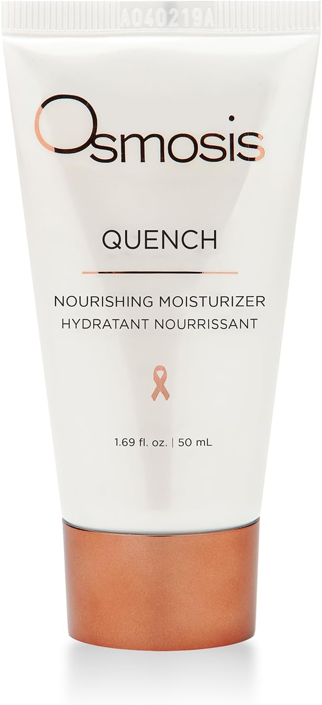 OSMOSIS QUENCH Daily Hydrating Facial Moisturizer Face Lotion with Jojoba Oil, Shea Butter, and Hyaluronic Acid, For Dry To Normal Skin