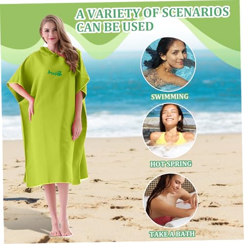 Poncho surf et serviette à changement microfibre absorbant - 5