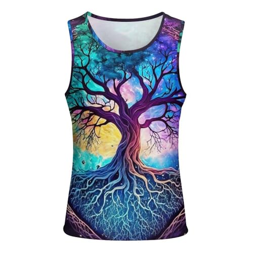 Men's Sleeveless Vest T-Shirts Summer Tank Shirts Sportswear - Moisture Wicking2