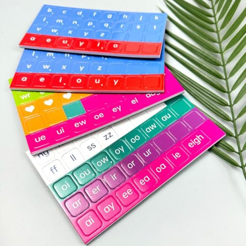 Tarjetas educativas interactivas y fichas de letras para preescolar 3