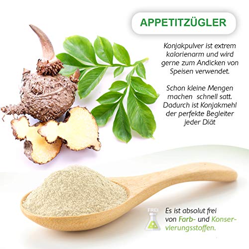 Konjakmehl 250g (Glutenfrei – Vegan) - 5