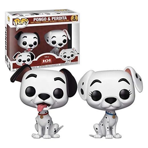 FunKo Pop! 101 Dalmatians Pongo & Perdita 2 Pack