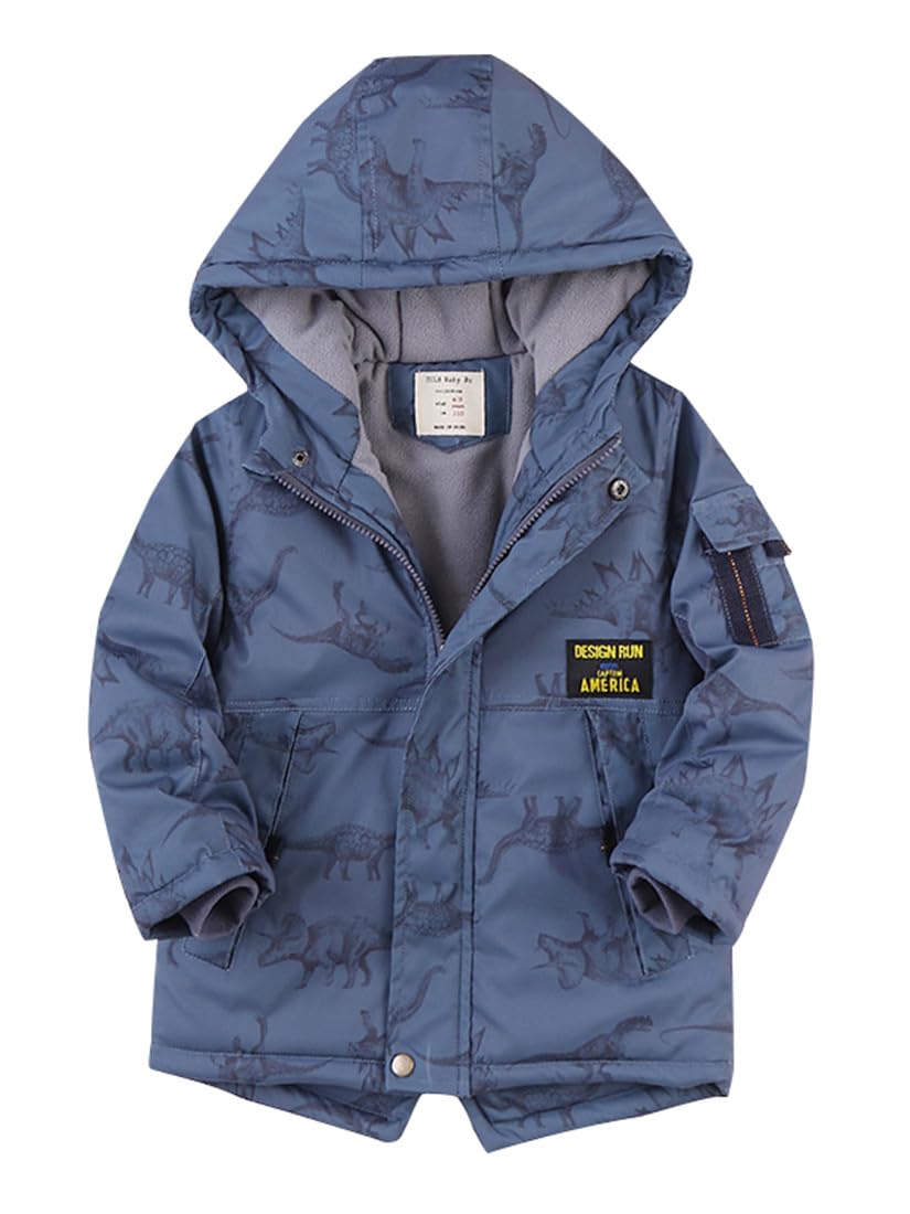 Boys Girls Winter Outwear Coats, Kids Warm Outfits,Windproof Jacket for Toddler 1-8Y