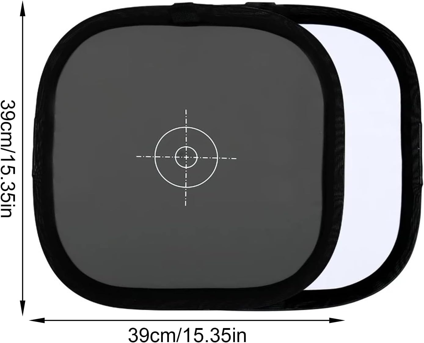 Photography Lighting Reflector 3 Fold 18% Gray Surfaces for Accurate Exposure Measurement and White Balance Correction Studio Aid