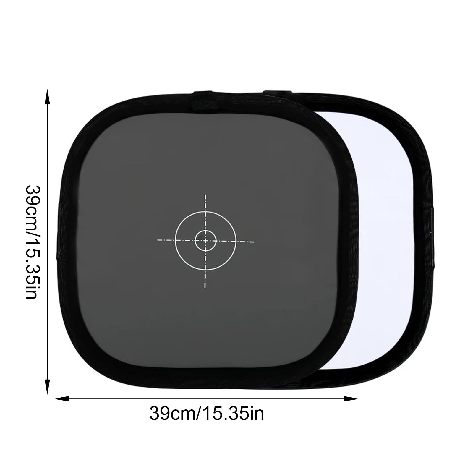 Tragbare, Faltbare Graukarte für Kamerabelichtungseinstellung, Lichtdiffusionsabsorption und Studiofotografie Verwenden Sie Foto Graukarte