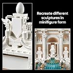 LEGO Architecture Ensemble de Construction Fontaine de Trevi - Puzzle 3D Collectible du Modèle de Monument Italien pour Affichage - Artisanat DIY pour Adultes - Cadeau pour Mariage - 21062