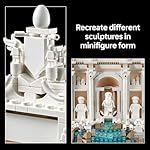LEGO Architecture Trevi Fountain Building Set - Collectible 3D Puzzle of Italian Landmark Model for Display - DIY Arts and Craft for Adults - Gift Idea for Men and Women - 21062 - Image 4
